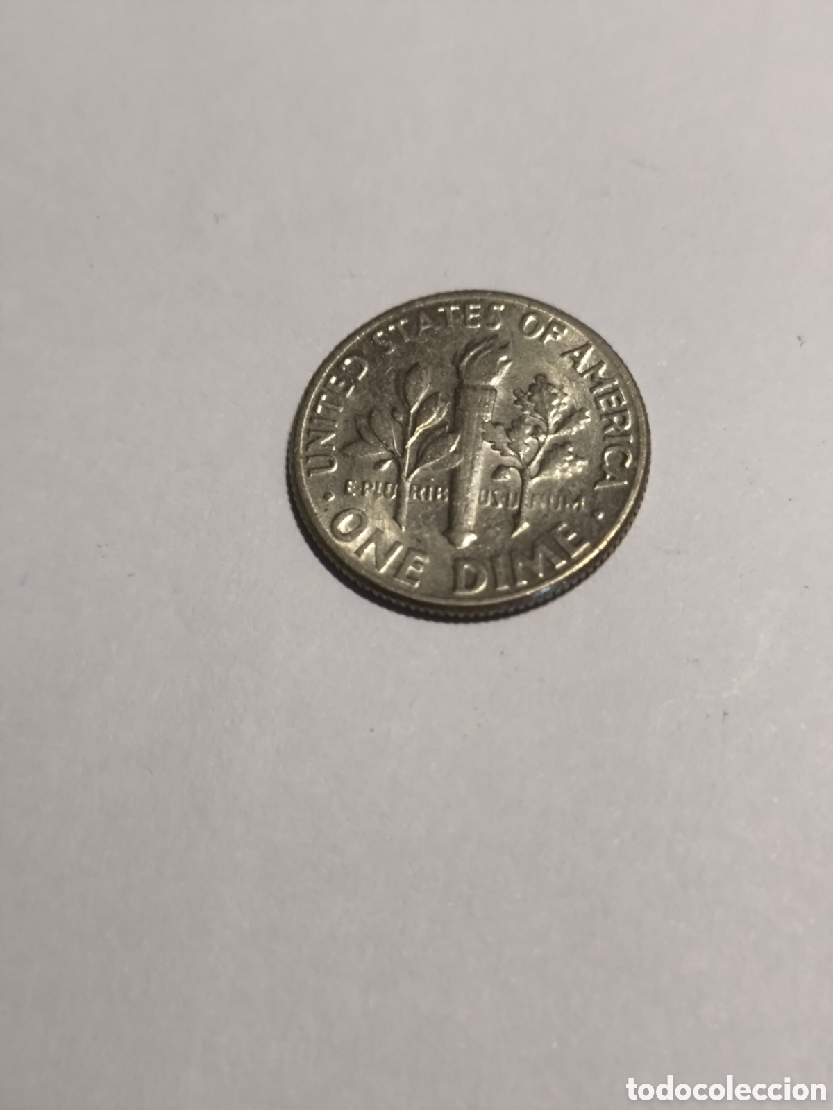 Monedas antiguas de Am&eacute;rica: 1 Dime EEUU 1974 Denver - Foto 2