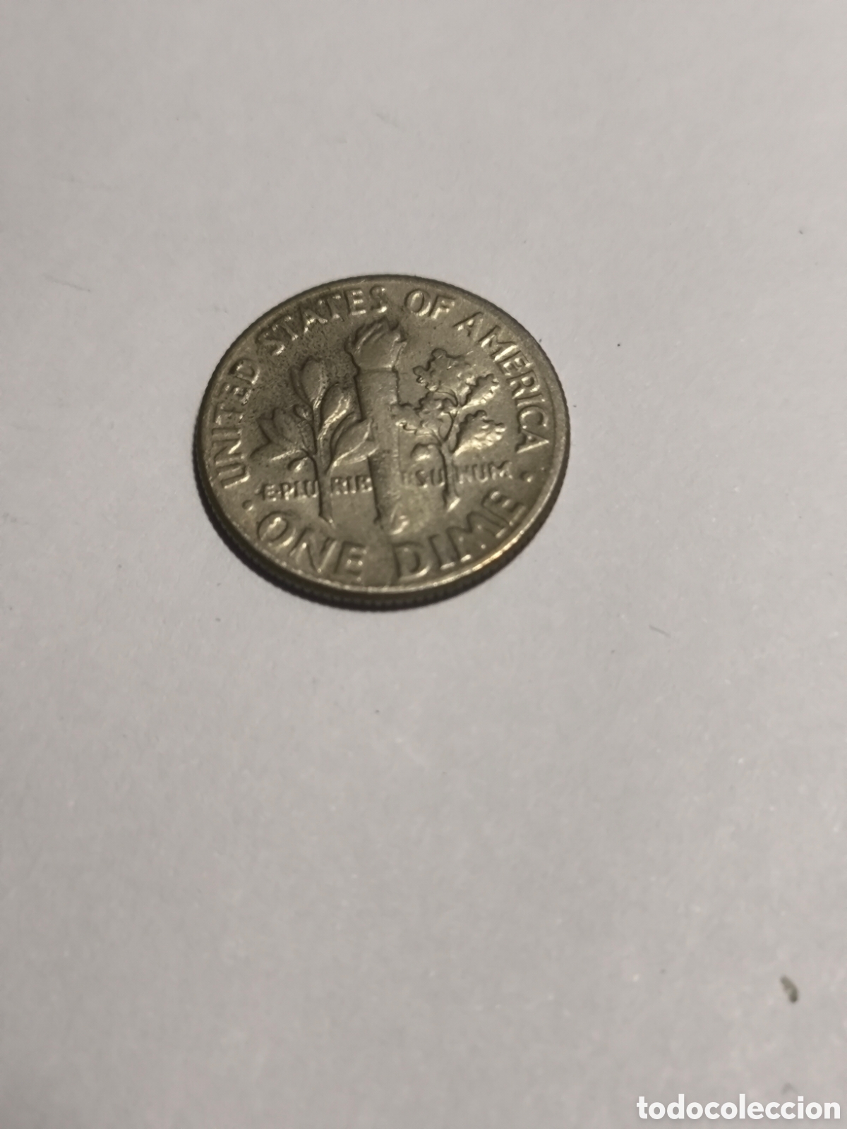 Monedas antiguas de Am&eacute;rica: 1 Dime EEUU 1976 Denver - Foto 2