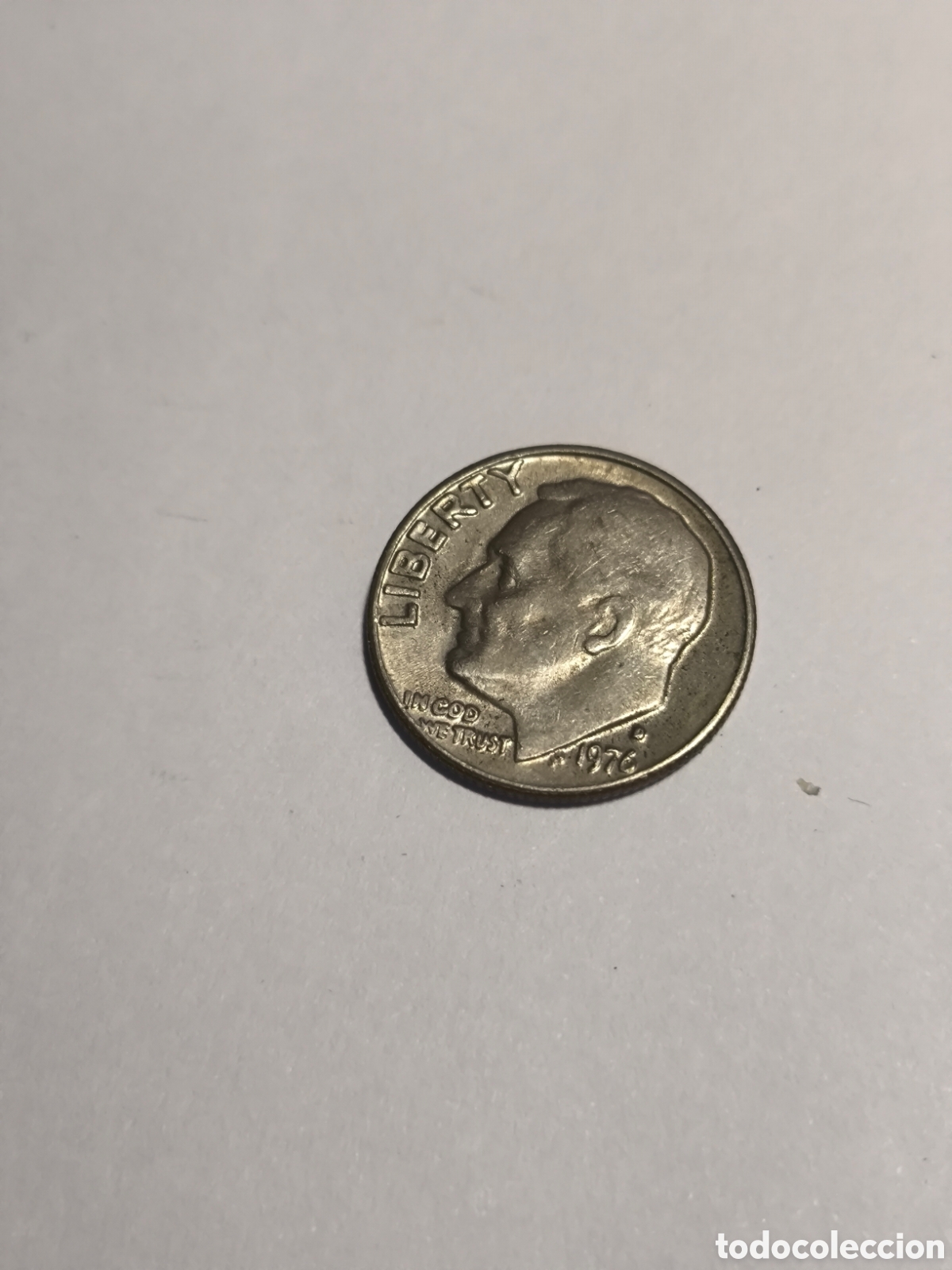 Monedas antiguas de Am&eacute;rica: 1 Dime EEUU 1976 Denver