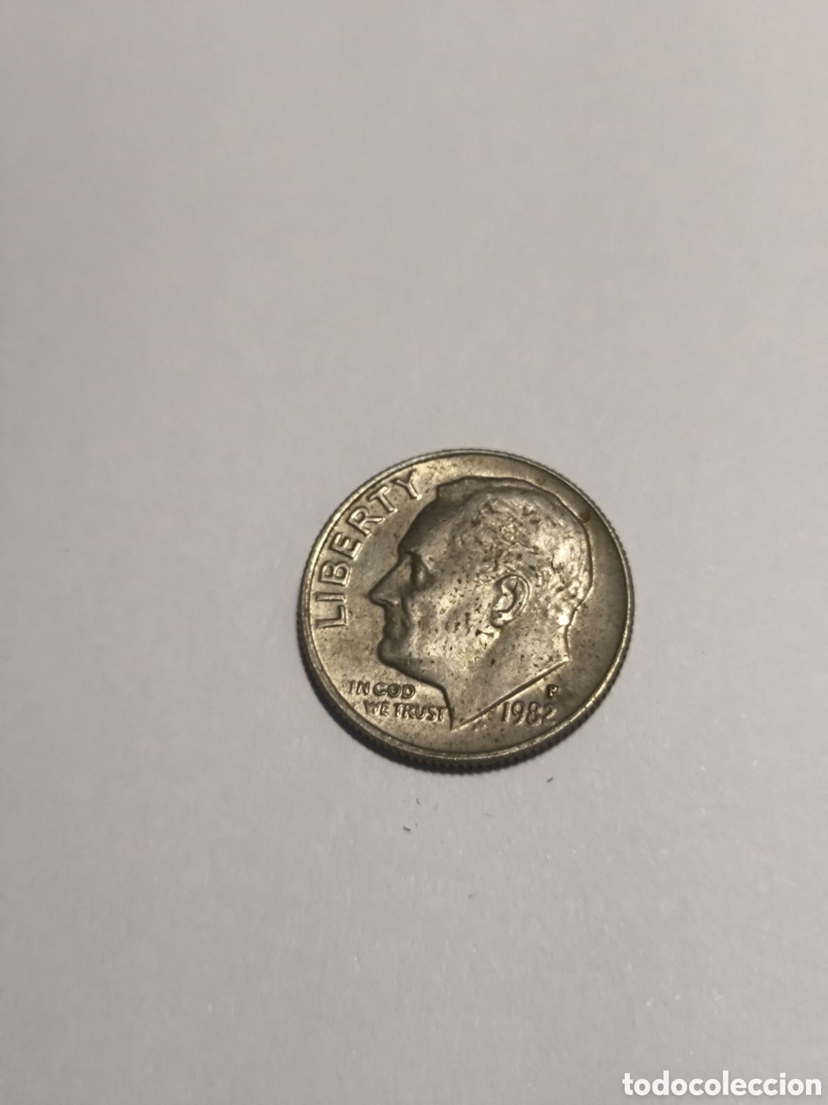 Monedas antiguas de Am&eacute;rica: 1 Dime EEUU 1982 Filadelfia