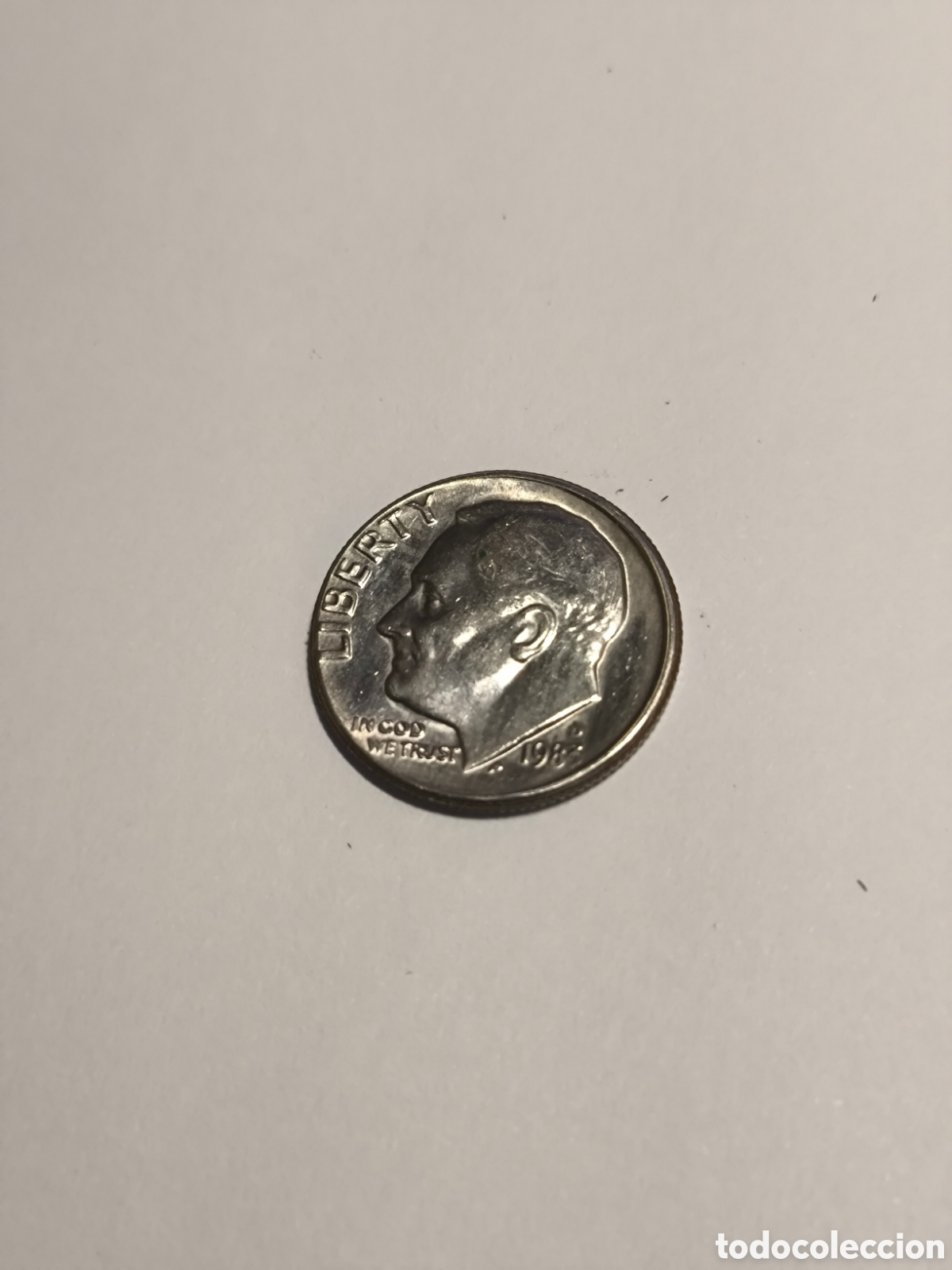 Monedas antiguas de Am&eacute;rica: 1 Dime EEUU 1983 Denver