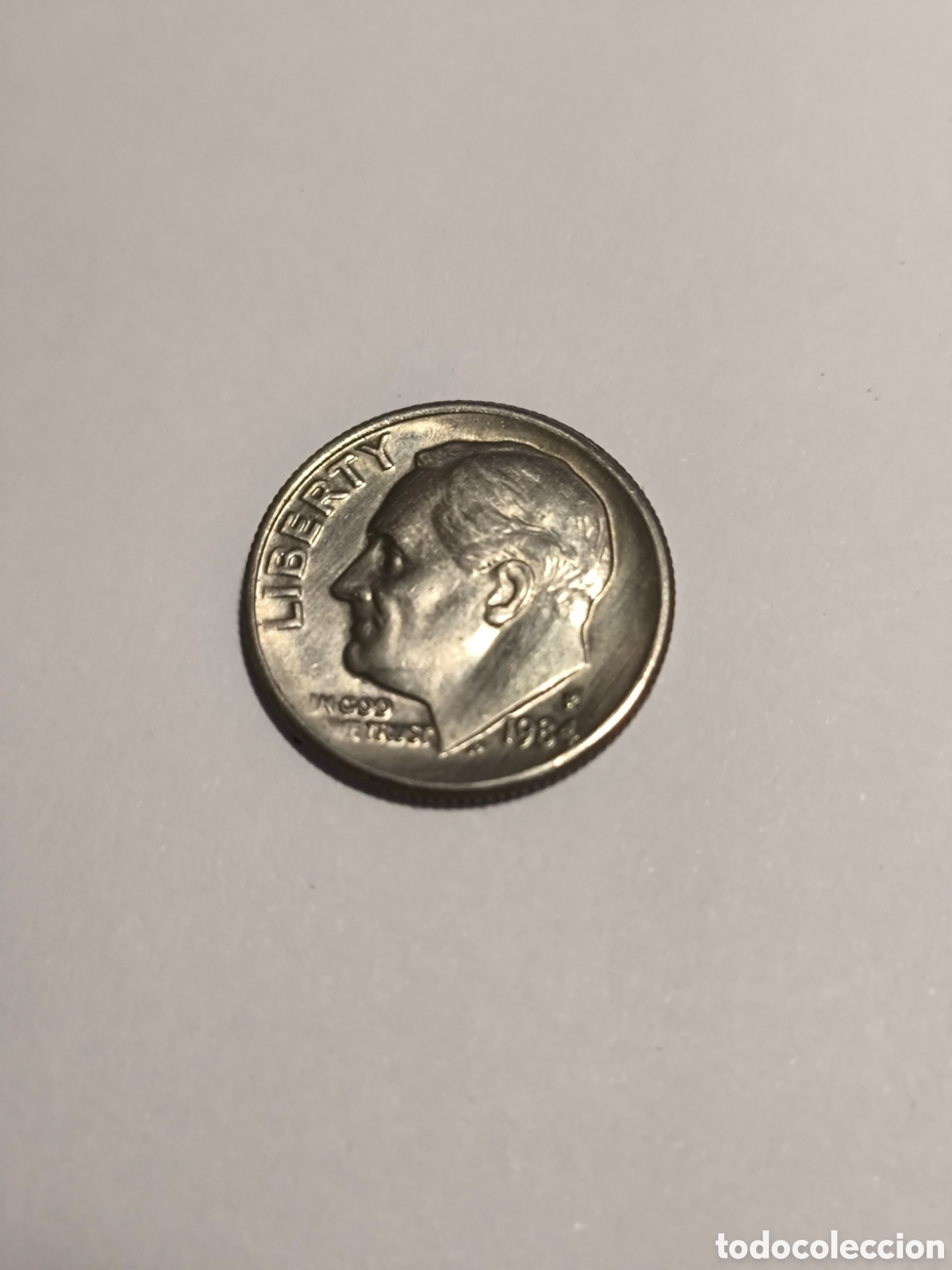 Monedas antiguas de Am&eacute;rica: 1 Dime EEUU 1984 Filadelfia