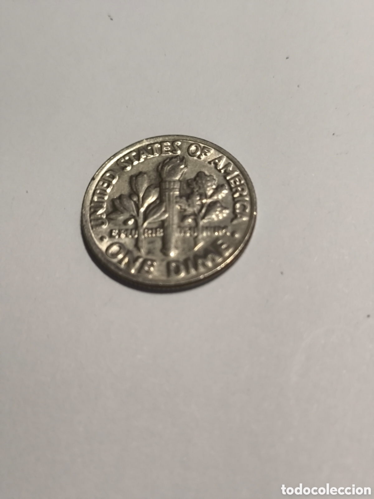 Monedas antiguas de Am&eacute;rica: 1 Dime EEUU 1985 Denver - Foto 2