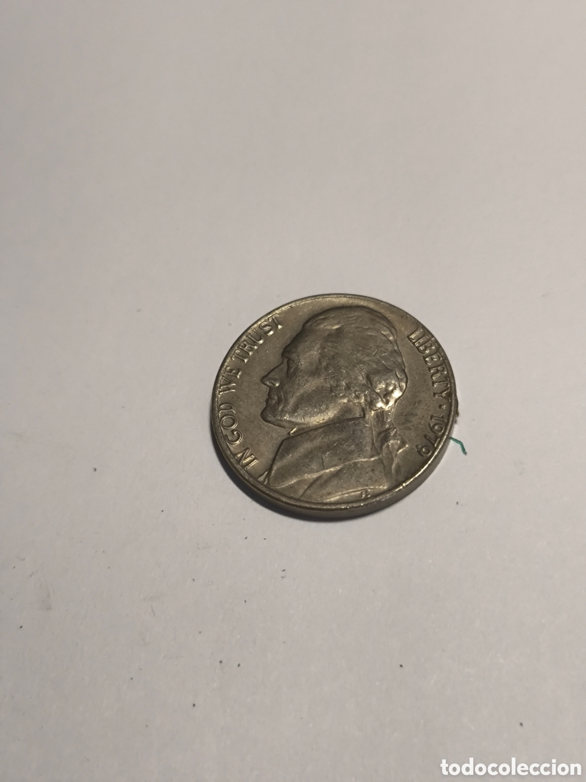 Monedas antiguas de Am&eacute;rica: 5 Ctmos EEUU 1979 N&iacute;quel