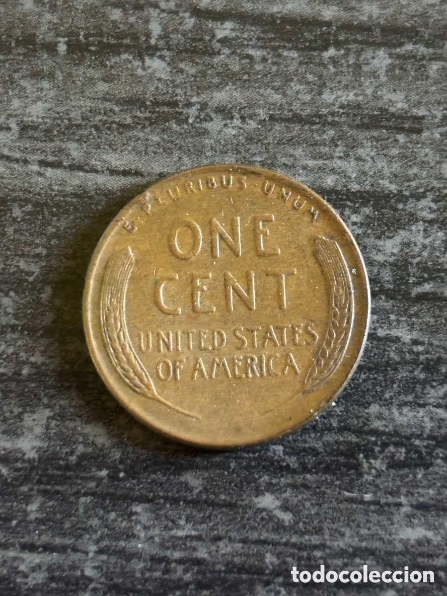 Monedas antiguas de Am&eacute;rica: Moneda EEUU 1952 Lincoln Wheat Penny