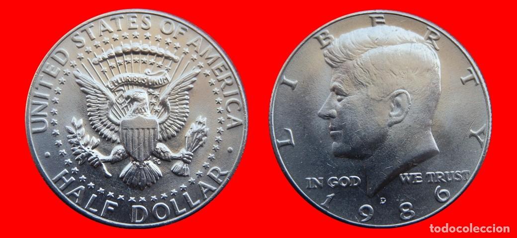 Monedas antiguas de Am&eacute;rica: 1/2 DOLAR 1986-D USA-150004