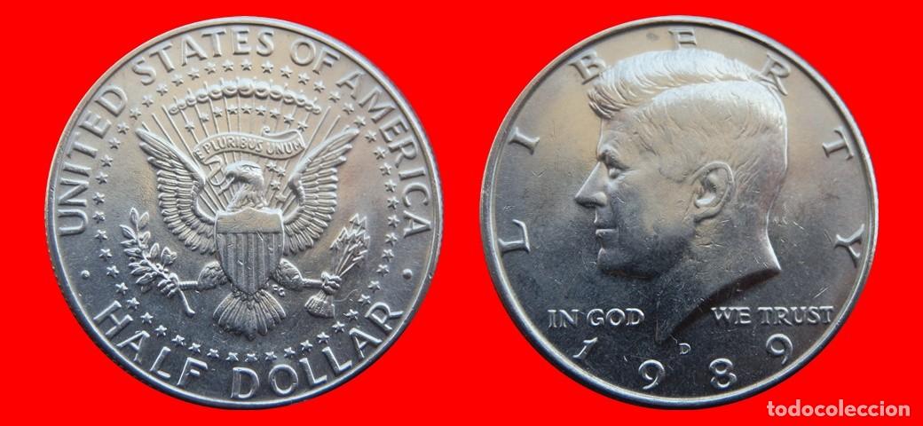 Monedas antiguas de Am&eacute;rica: 1/2 DOLAR 1989-D USA-150006