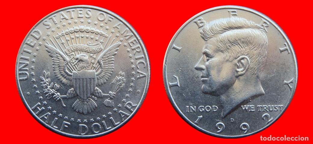 Monedas antiguas de Am&eacute;rica: 1/2 DOLAR 1992-D USA-150008