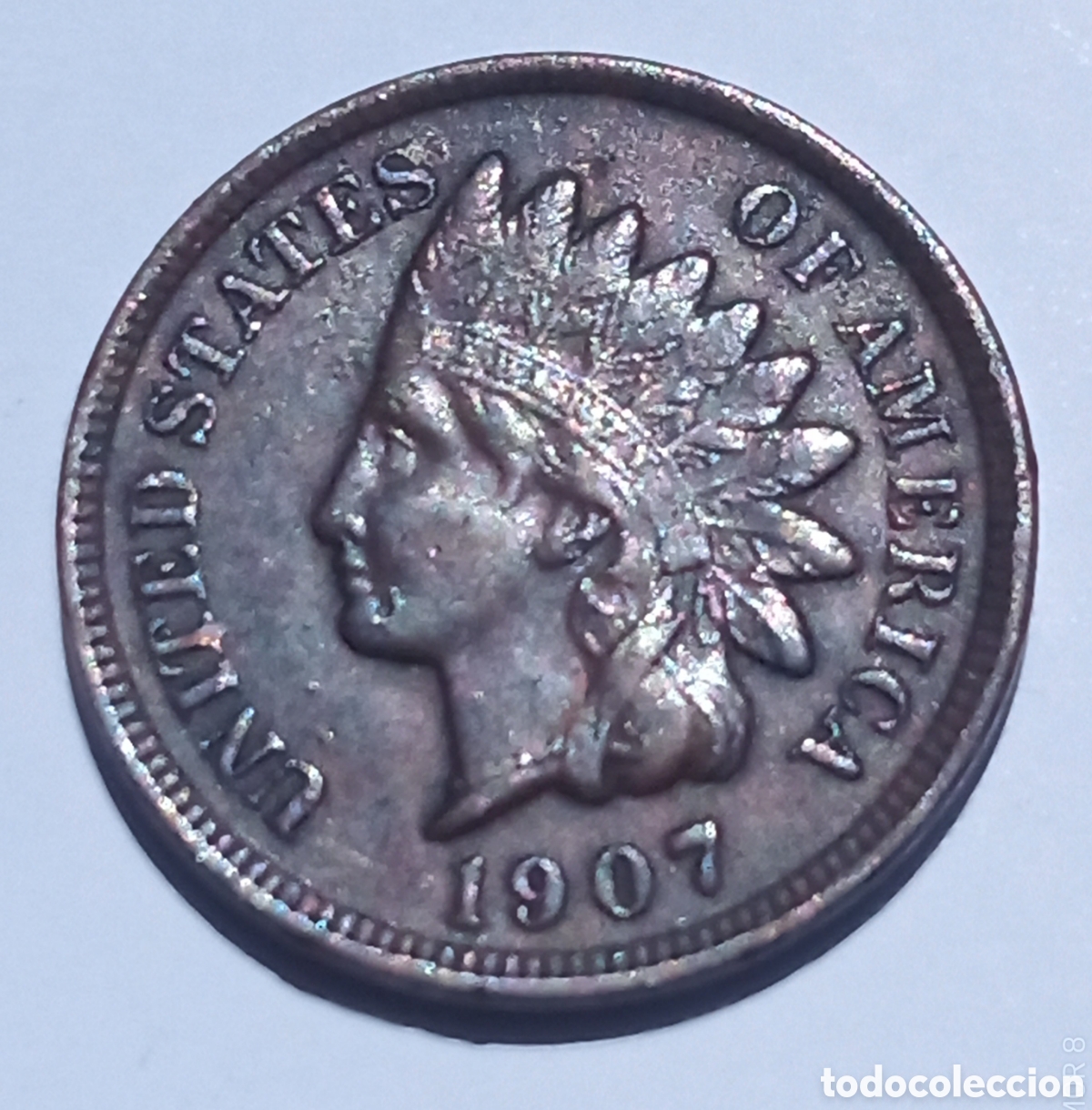 Monedas antiguas de Am&eacute;rica: Estados Unidos - 1 Dime 1907 - Bc