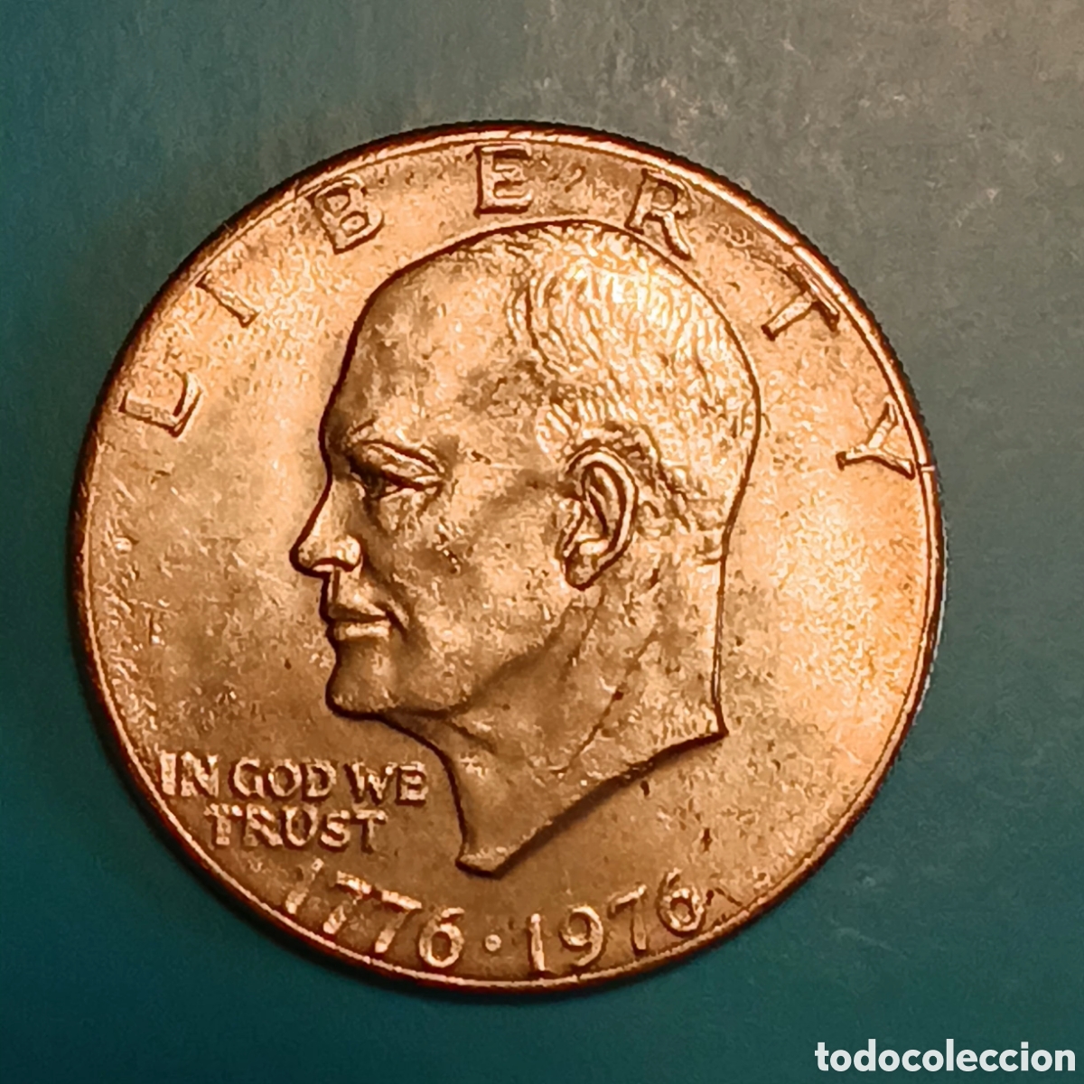 Monedas antiguas de Am&eacute;rica: ESTADOS UNIDOS (USA) 1 DOLAR (DOLLAR) CU-NI 1976 BICENTENARIO DE LOS EEUU