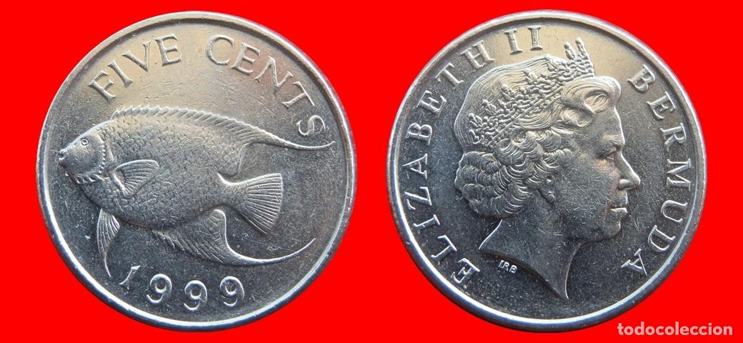 Monedas antiguas de Am&eacute;rica: 5 CENTAVOS 1999 BERMUDA-150026