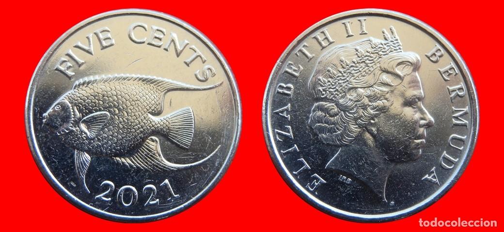 Monedas antiguas de Am&eacute;rica: 5 CENTAVOS 2021 BERMUDA-150029