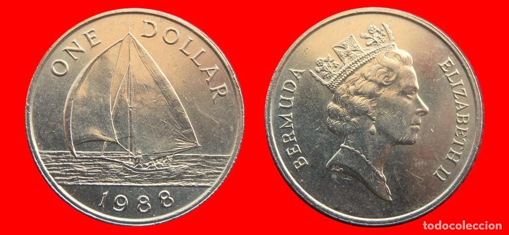 Monedas antiguas de Am&eacute;rica: 1 DOLAR 1988 BERMUDA-150045