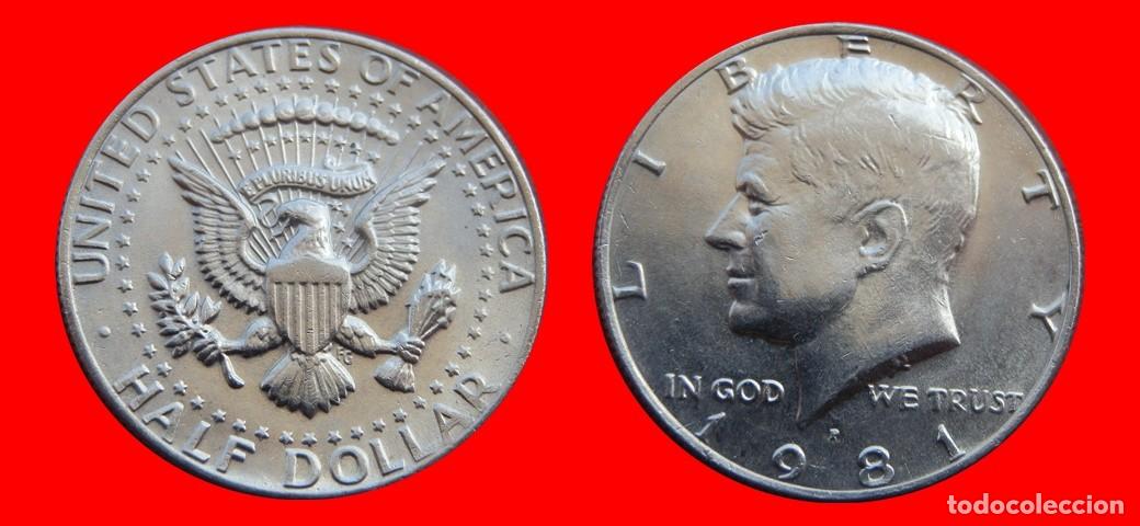 Monedas antiguas de Am&eacute;rica: 1/2 DOLAR 1981-P USA-150052