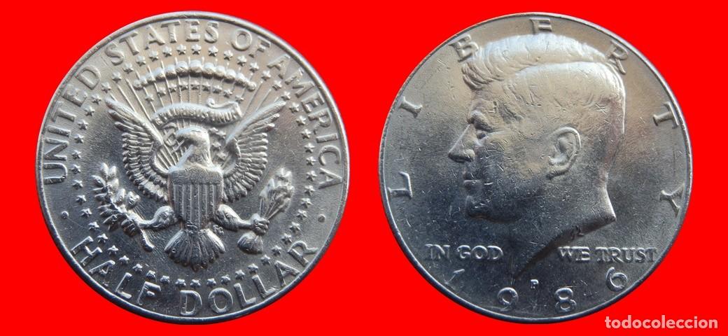 Monedas antiguas de Am&eacute;rica: 1/2 DOLAR 1986-P USA-150054