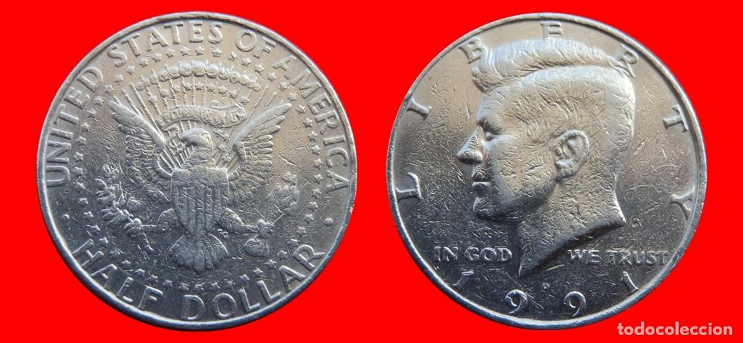 Monedas antiguas de Am&eacute;rica: 1/2 DOLAR 1991-P USA-150056