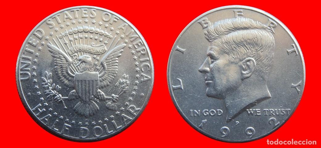 Monedas antiguas de Am&eacute;rica: 1/2 DOLAR 1992-P USA-150057