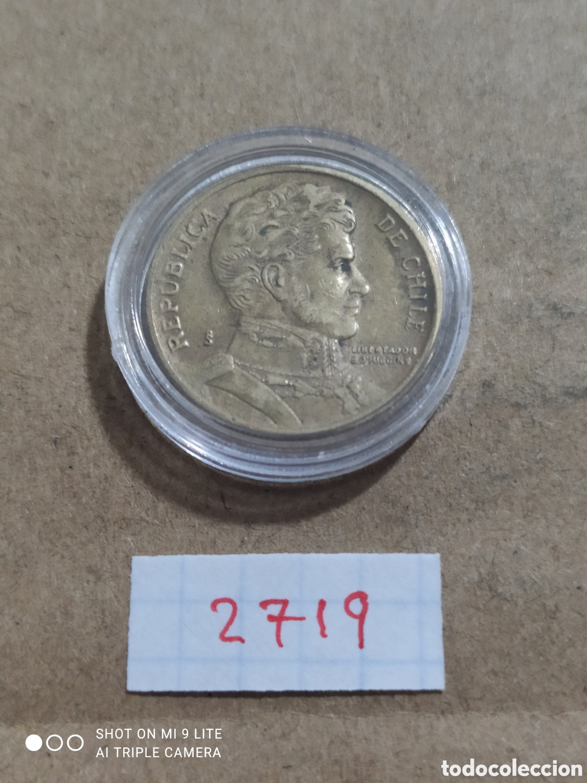 Monedas antiguas de Am&eacute;rica: 10 pesos de chile 1993
