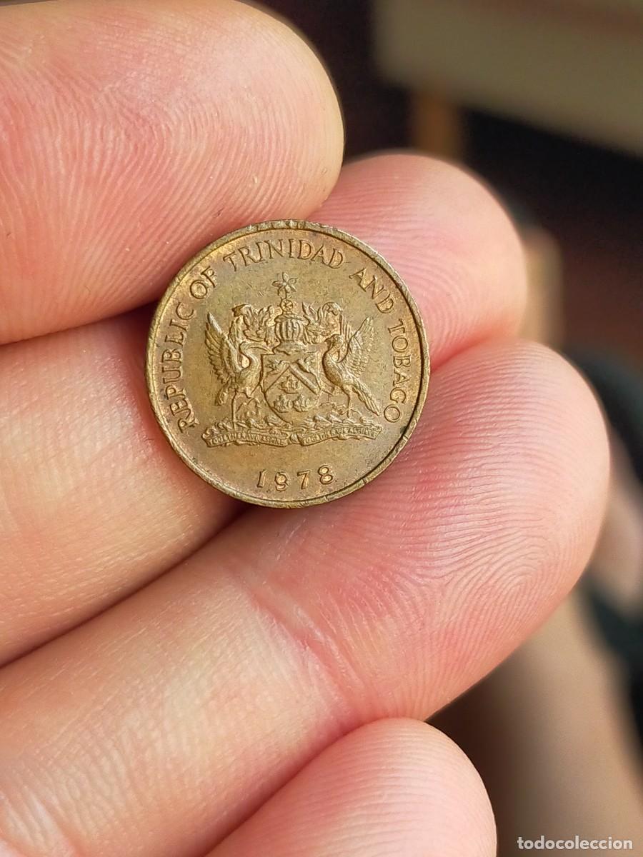 Monedas antiguas de Am&eacute;rica: MONEDA DE 1 UN CENT CENTAVO CENTIMO TRINIDAD Y TOBAGO 1978 MUY BUENA CONSERVACION