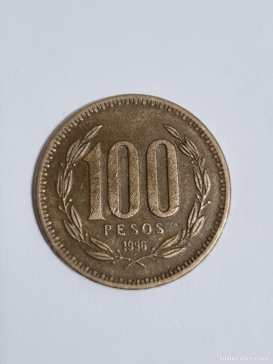 Monedas antiguas de Am&eacute;rica: Antigua Moneda Chile 100 Pesos 1996 Internacional Mundo Coleccionista