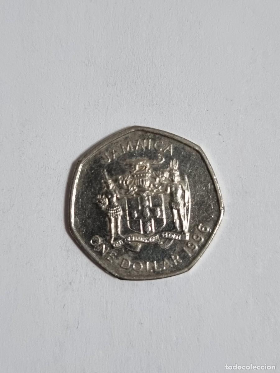 Monedas antiguas de Am&eacute;rica: Antigua Moneda Jamaica 1 Dolar 1996 Internacional Mundo Coleccionista