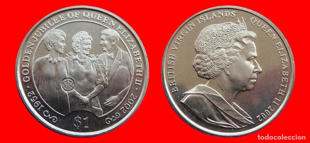 Monedas antiguas de Am&eacute;rica: 1 DOLAR 2002 SIN CIRCULAR ISLAS VIRGENES BRITANIAS VIRGIN-9091SC