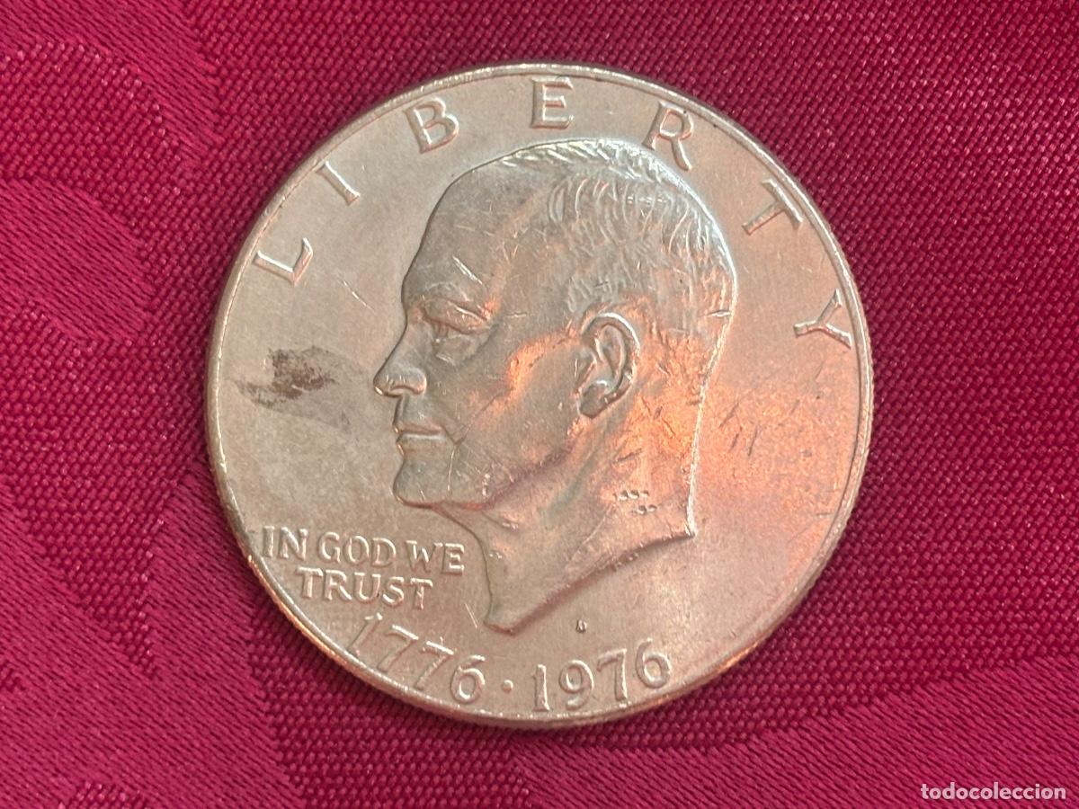 Monedas antiguas de Am&eacute;rica: Moneda 1 d&oacute;lar commemorativa BICENTENARIO DE LA INDEPENDENCIA