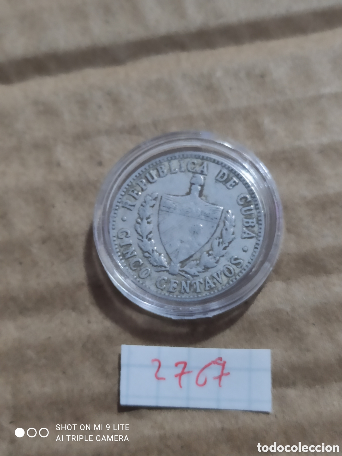 Monedas antiguas de Am&eacute;rica: 5 centavos de cuba 1968 - Foto 1
