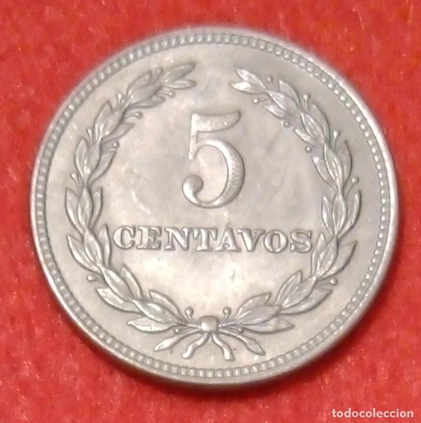 Monedas antiguas de Am&eacute;rica: MONEDA DE EL SALVADOR 1972 - 5 CENTAVOS - COBRE-N&Iacute;QUEL