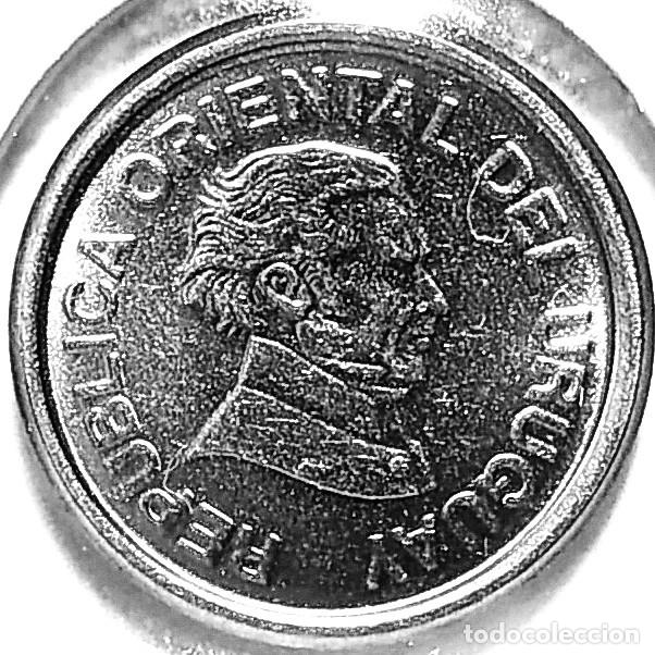 Monedas antiguas de Am&eacute;rica: URUGUAY (1994-) - 10 CENTESIMOS 1994 - PESO URUGUAYO - A - 1,60 GR. ACERO INOXIDABLE - DIAMETRO 15mm