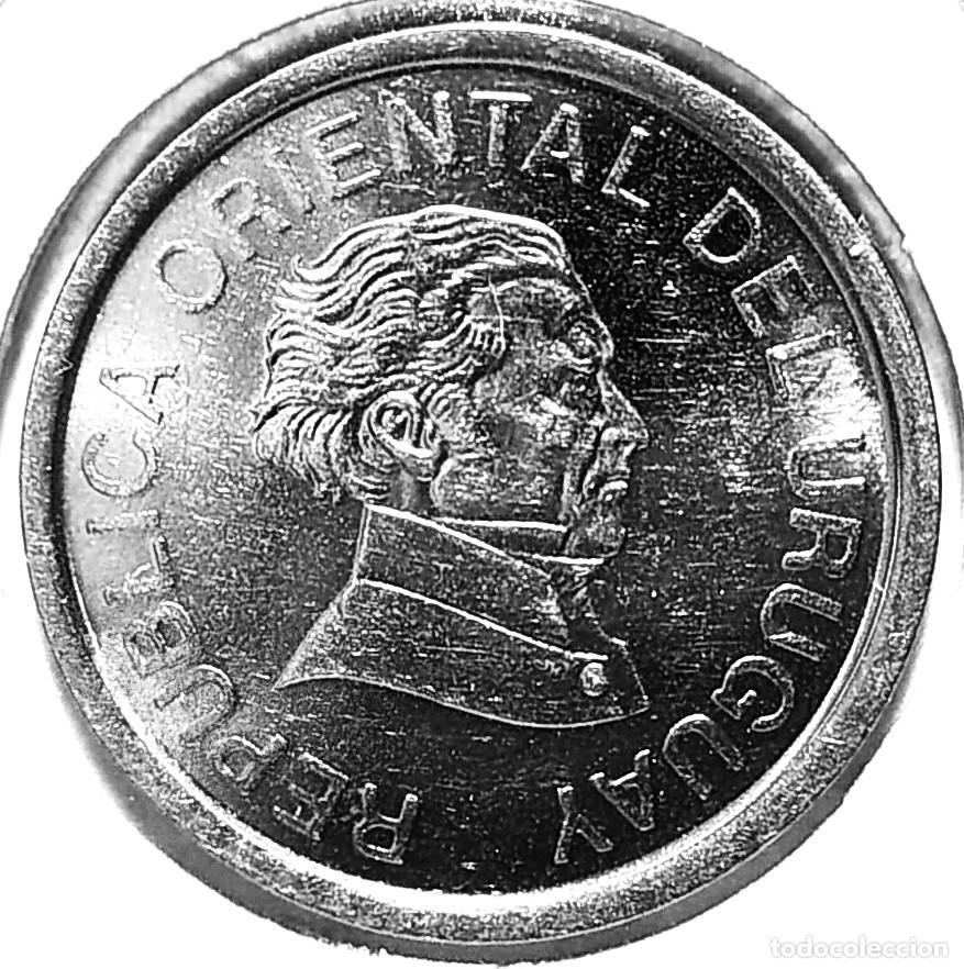 Monedas antiguas de Am&eacute;rica: URUGUAY (1994-) - 50 CENTESIMOS 2005 - PESO URUGUAYO - A - 3 GR. ACERO INOXIDABLE - DIAMETRO 21 mm