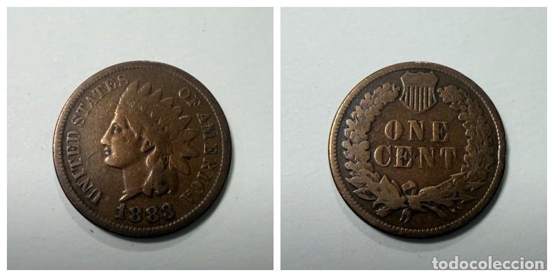 Monedas antiguas de Am&eacute;rica: MONEDA. U.S.A. 1 CENT. 1883. VER FOTOS