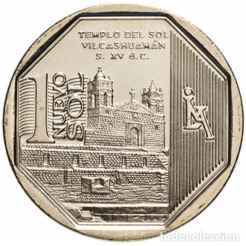 Monedas antiguas de Am&eacute;rica: PERU - 1 NUEVO SOL 2012 KM364 - Templo del Sol en Vilcashuam&aacute;n