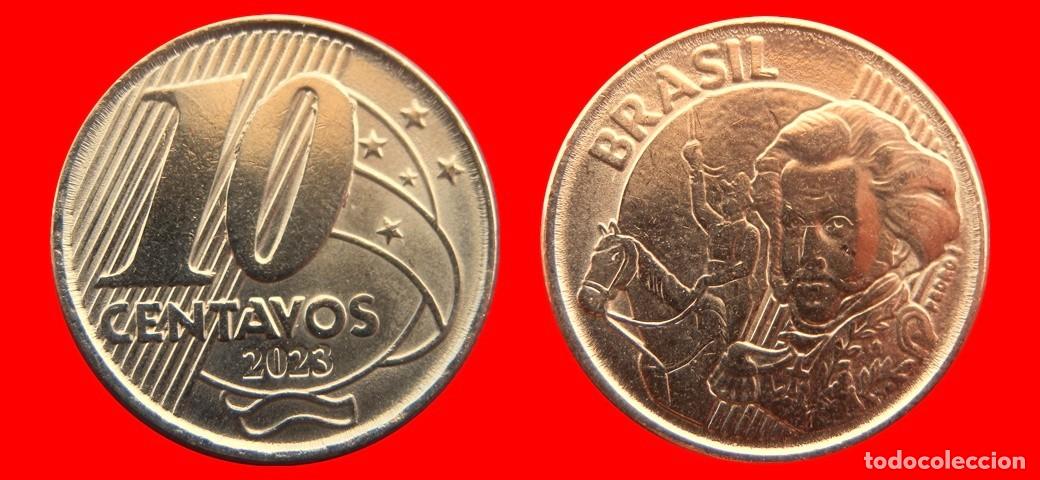 Monedas antiguas de Am&eacute;rica: 10 CENTAVOS 2023 BRASIL-150129