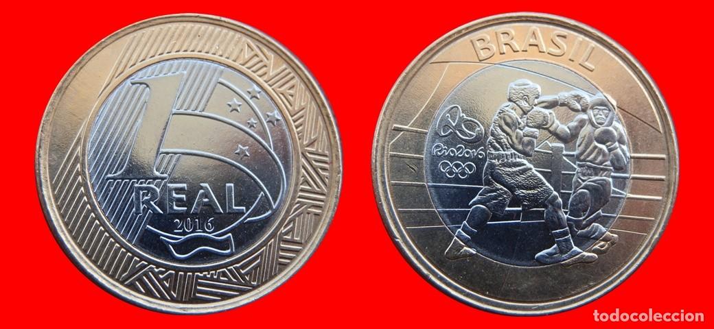 Monedas antiguas de Am&eacute;rica: 1 REAL 2016 BRASIL-150130