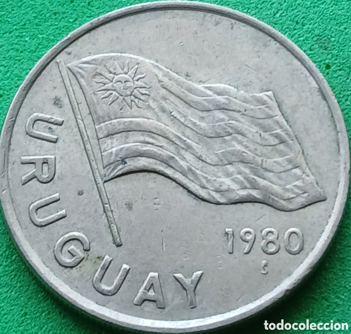 Monedas antiguas de Am&eacute;rica: Uruguay 5 pesos 1980 km#75