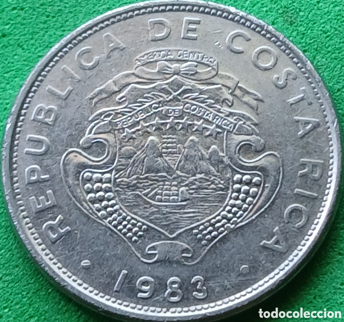 Monedas antiguas de Am&eacute;rica: Costa Rica 1 colon 1983 km#210