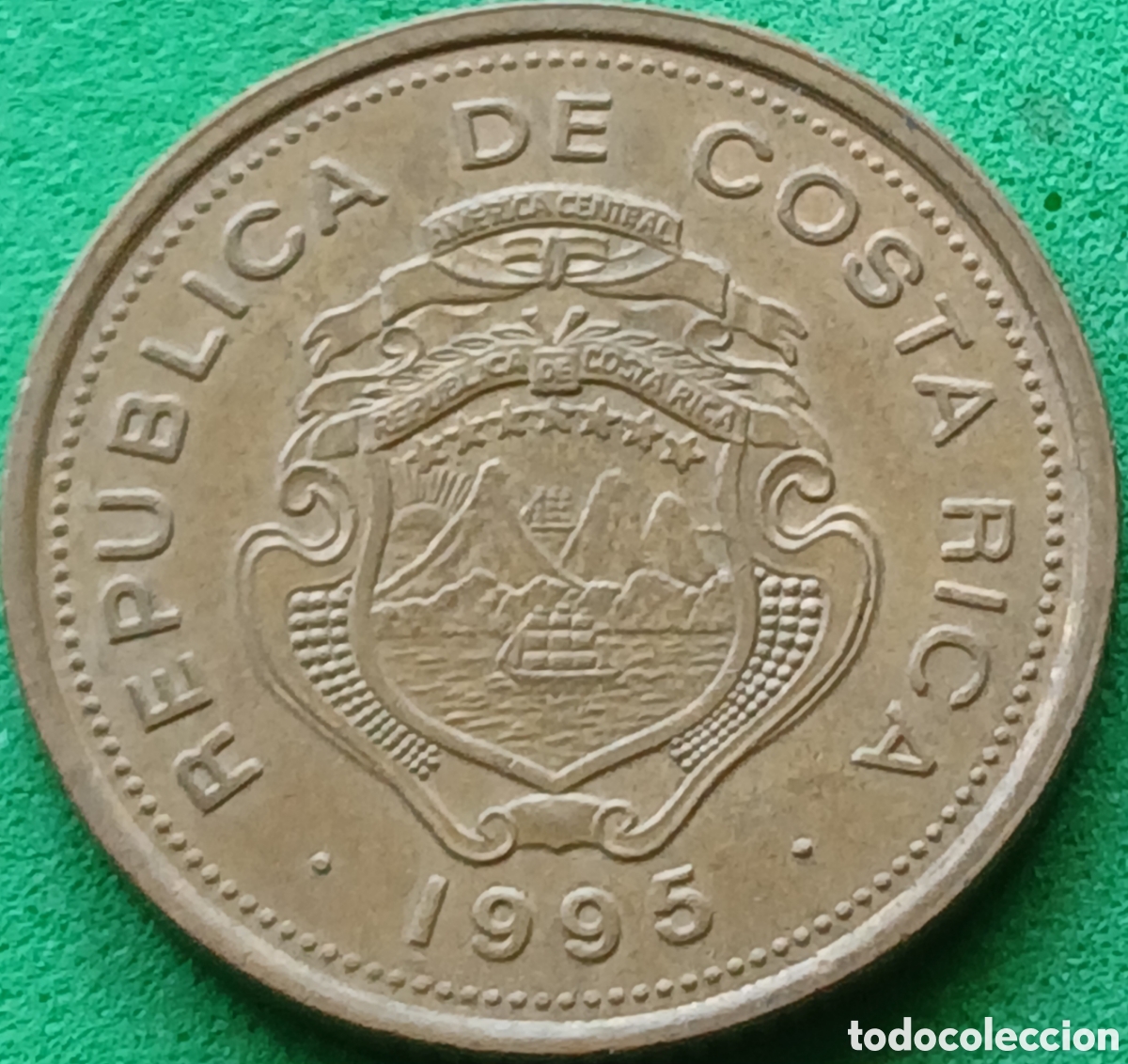 Monedas antiguas de Am&eacute;rica: Costa Rica 10 colones 1995 km#228