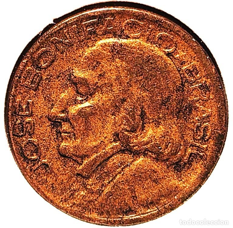 Monedas antiguas de Am&eacute;rica: BRASIL (1942-1986) - 10 CENTAVOS 1950 - JOSE BONIFACIO - 3 GR. BRONCE DE ALUMINIO - DIAMETRO 17,30 m