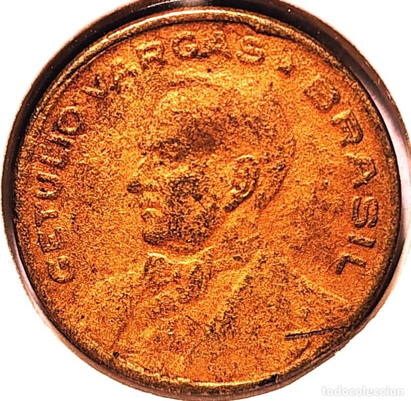 Monedas antiguas de Am&eacute;rica: BRASIL (1942-1986) - 20 CENTAVOS 1946 - GET&Uacute;LIO VARGAS - A - 4 GR. BRONCE DE ALUMINIO - DIAMETRO 20