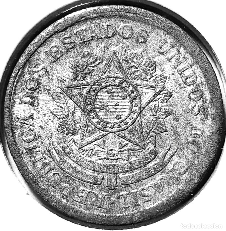 Monedas antiguas de Am&eacute;rica: BRASIL (1942-1986) - 50 CENTAVOS 1958 - CRUCEIRO - A - 1,83 GR. ALUMINIO - DIAMETRO 21,07 mm -KM#569