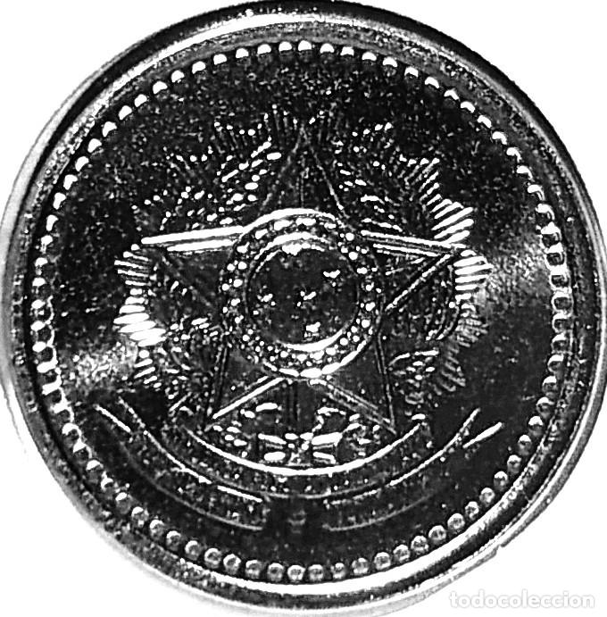 Monedas antiguas de Am&eacute;rica: BRASIL (1986-1988) - 10 CENTAVOS 1987 - CRUZADO - A - 2,16 GR. ACERO INOXIDABLE - DIAMETRO 16,90 mm