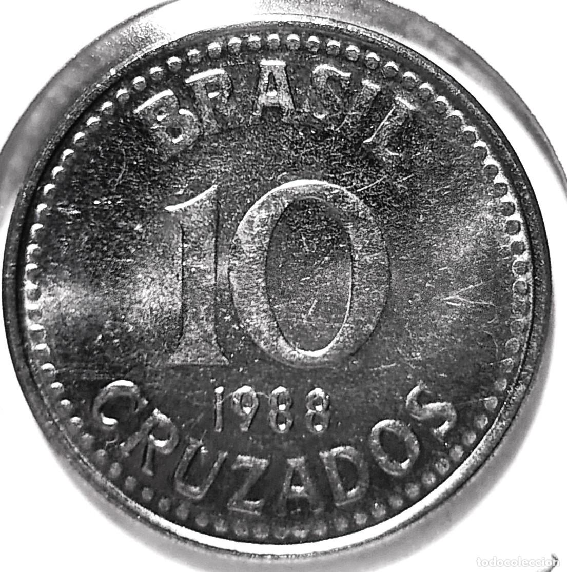 ブラジル ポルトゲーザ Hudson ヴィンテージ 10 ブラジル代表 brasil (1986-1988) - 10 cruzados 1988 - cruzado - Compra venta en