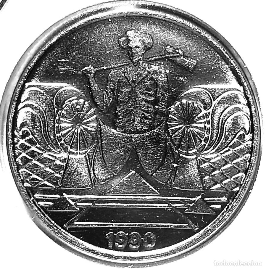 Monedas antiguas de Am&eacute;rica: BRASIL (1990-1993) - 5 CRUCEIROS 1990 - A - 3,97 GR. ACERO INOXIDABLE - DIAMETRO 21,50 mm - KM#618