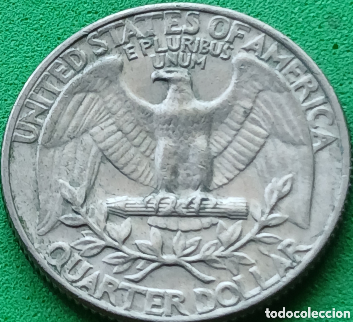 Monedas antiguas de Am&eacute;rica: USA quarter dollar 1965 km#164a