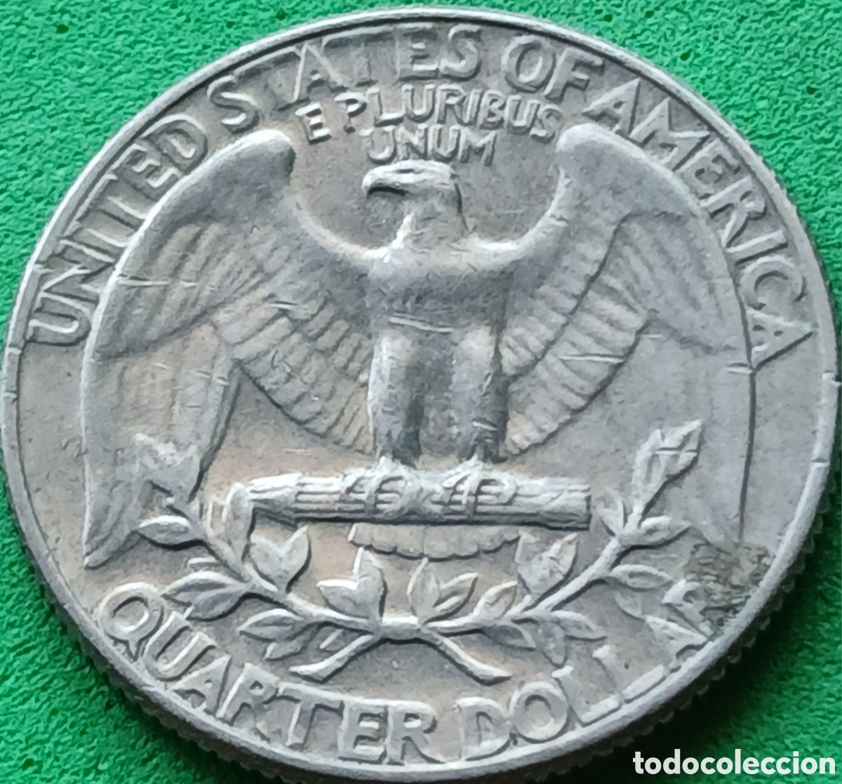 Monedas antiguas de Am&eacute;rica: USA quarter dollar 1967 km#164a