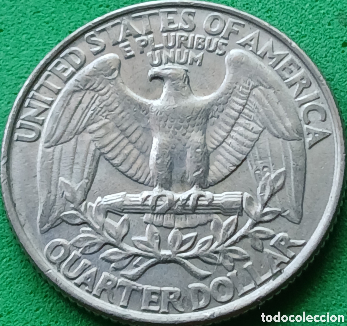 Monedas antiguas de Am&eacute;rica: USA quarter dollar 1996 P km#164a