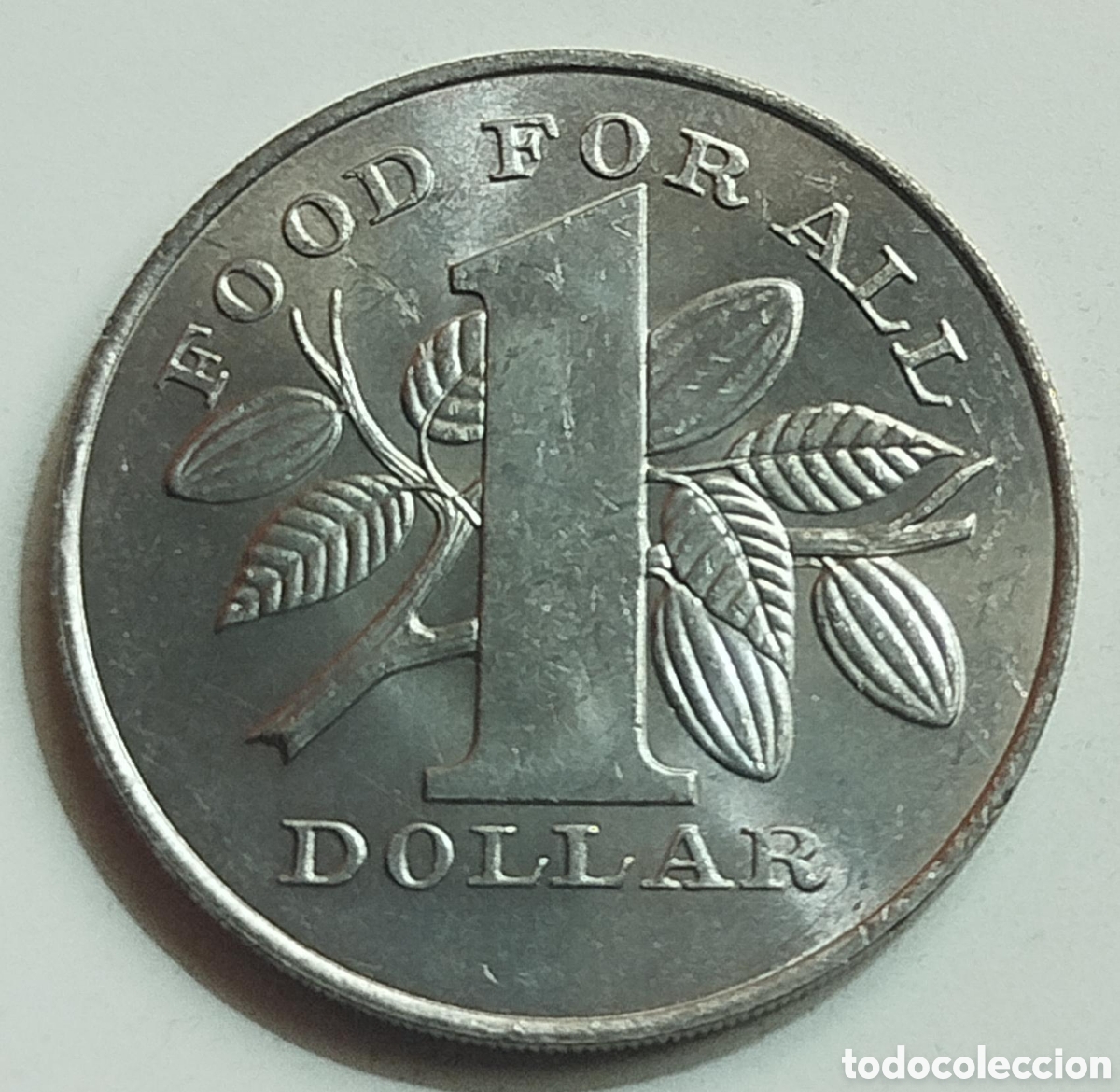 Monedas antiguas de Am&eacute;rica: Moneda Trinidad Y Tobago 1 D&oacute;lar 1979 FAO