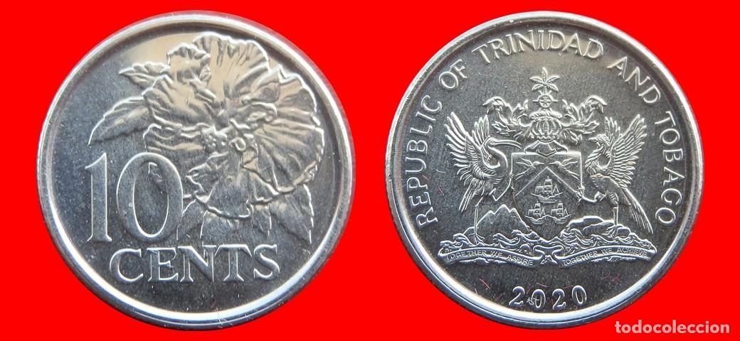 Monedas antiguas de Am&eacute;rica: 10 CENTAVOS 2020 TRINIDAD Y TOBAGO-150208