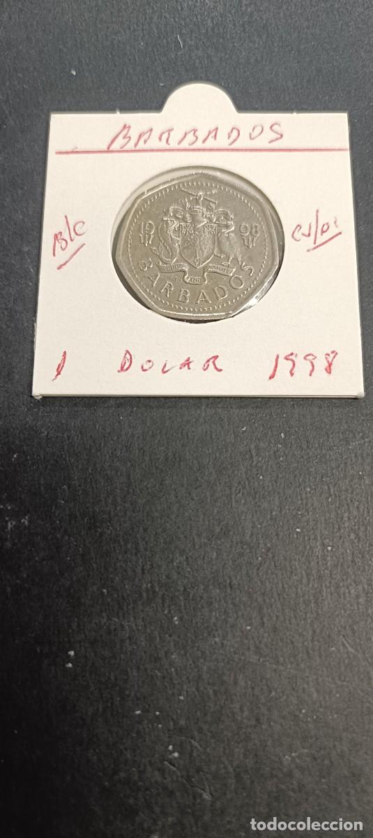 Monedas antiguas de Am&eacute;rica: BARBADOS 1 DOLAR 1998 BC KM=14.2 (CUPRO-NIQUEL)